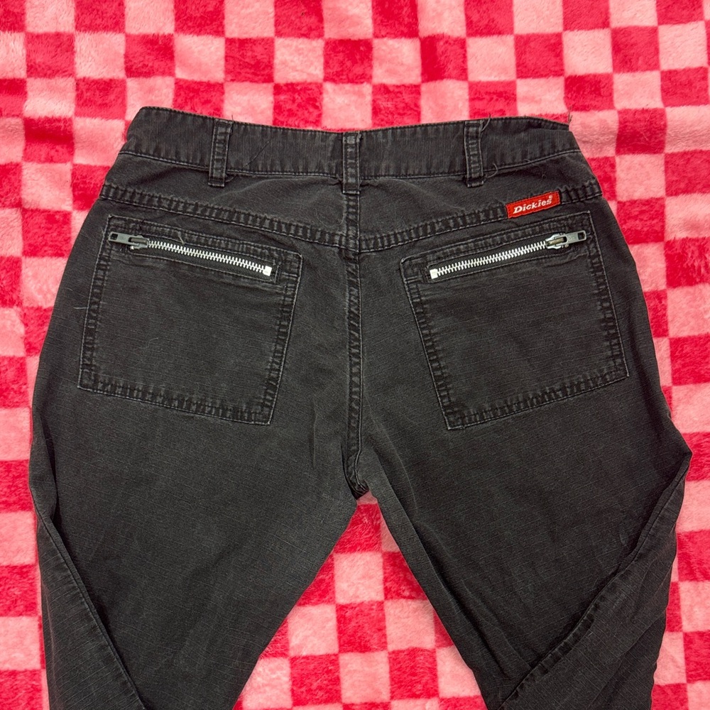 Dickies Black Straight Leg Jeans for Women - Picture 6 of 7